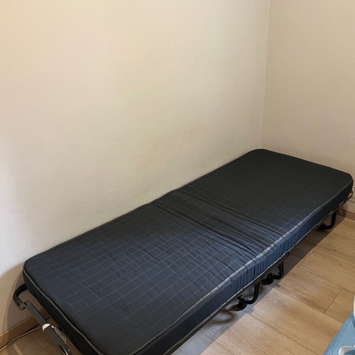 Folding bed new, dimensions 80x205x37 open