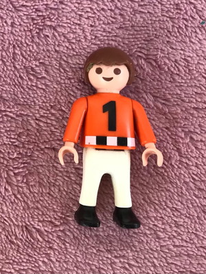 Φιγούρα Playmobil Αθλητής με φανέλα νο. 1 μεταχειρισμένη