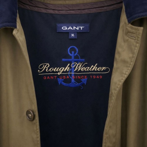 Gant men's coat XL like new, brown and blue