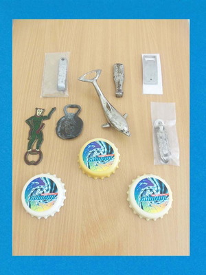 10 Old Bottle Openers for Beer & Soft Drinks, for Use or Decoration