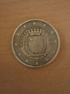 50 Cents Malta 2008 Collectible Coin Like New