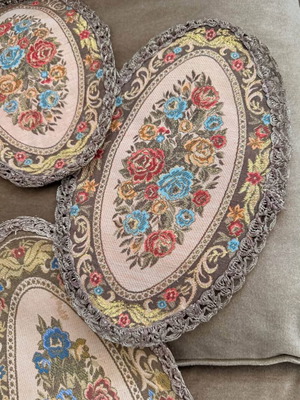 Vintage German table runner set