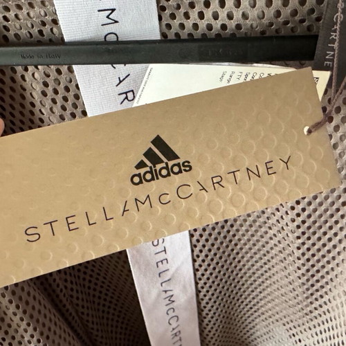 Adidas Stella McCartney windbreaker jacket new, gray beige, size S