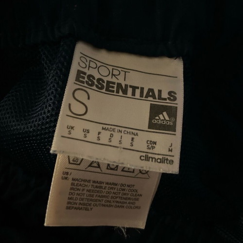 Adidas Climate shorts used, blue, size S-M with small tear