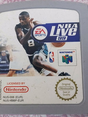 Nintendo 64 NBA Live 99 μεταχειρισμένο, σε καλή κατάσταση