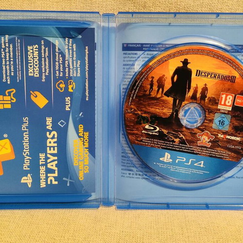 Desperados III PS4 used in very good condition