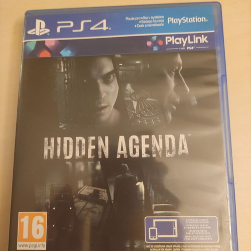 Hidden Agenda PS4 used action and adventure game