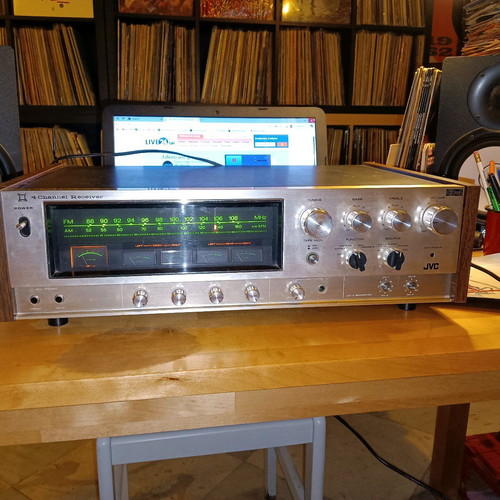 Ράδιοενισχυτής JVC GX 500E μεταχειρισμένος, τετρακάναλος