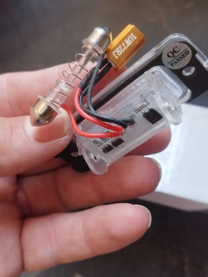 Σετ LED φώτα πινακίδας για Mercedes-Benz ML W164, GL X164, R-Class W251 καινούργιο