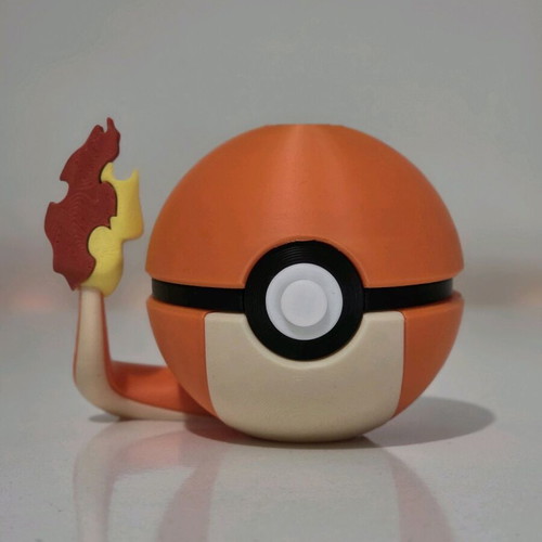 Charmander Pokéball new 3D printed product