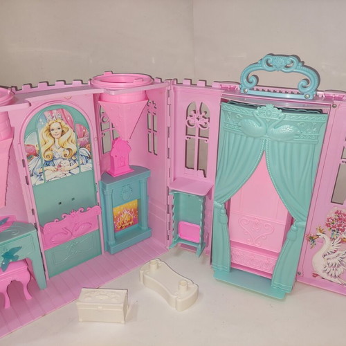 Barbie Swan Lake Enchanted Castle Mattel 2003 new