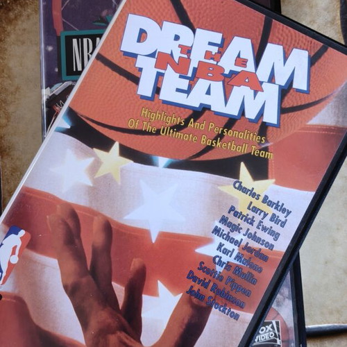 Retro NBA 90s VHS πακέτο Dream Team '92 και NBA Jam Session '93 σαν καινούργιο