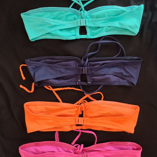 Bikini Tops unused, pack of 4 pieces