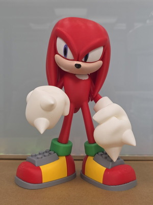 Knuckles the Echidna φιγούρα σαν καινούργιο, 24 cm