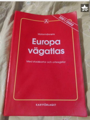 European Road Atlas of Muturmennen used