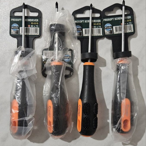 Pros Kit screwdrivers set of 4, thin, new #0 × 75