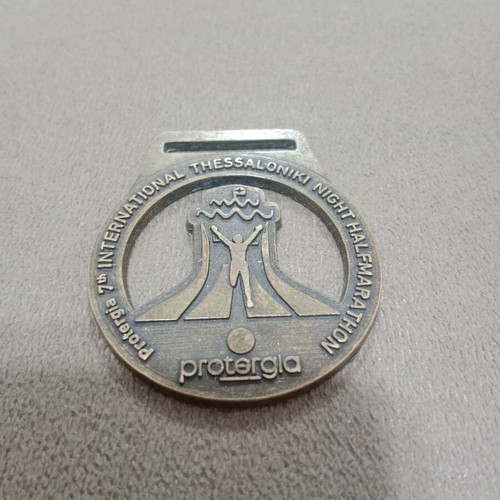 Medal 7th International Thessaloniki Night Half Marathon like new