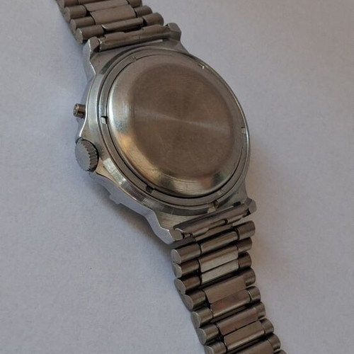 Slava Automatic Retro 1970 wristwatch like new, Leningrad