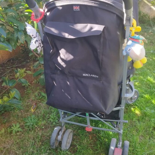 Maclaren Techno XLR stroller like new Silver Black 7.5kg