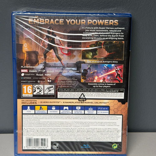 Avengers Deluxe Edition PS4 new