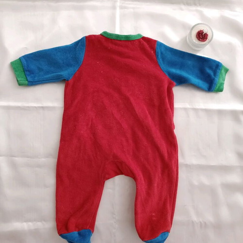Velvet baby romper for 3-6 months used