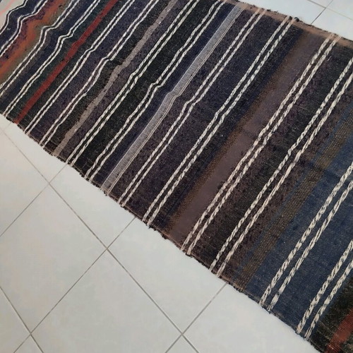 Woven traditional handmade rug new 215x65 cm