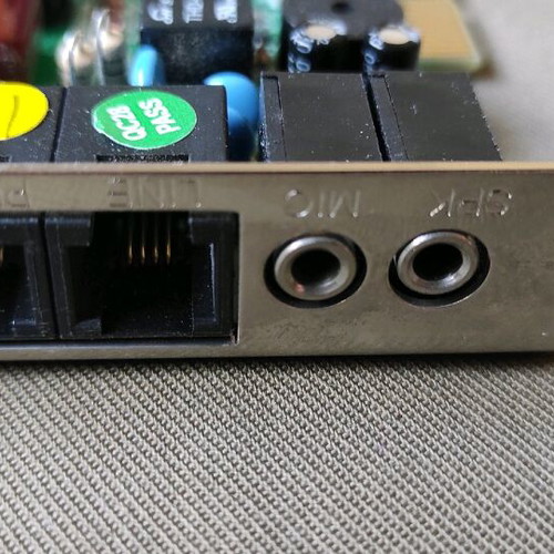 Fax modem and sound blaster Tornado 562c used