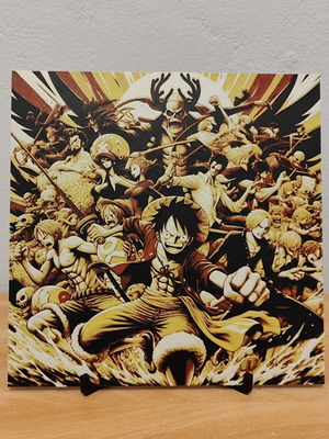 One Piece Hueforge 3D printed embossed portrait new