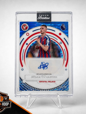 Wharton Crystal Palace Topps Pristine auto card