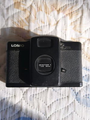 LOMO LC-A Mini Camera 35mm μεταχειρισμένη με φακό Minitar 32mm f/2.8