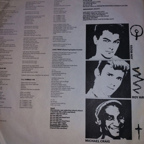 Culture Club Kissing To Be Clever record like new, pop