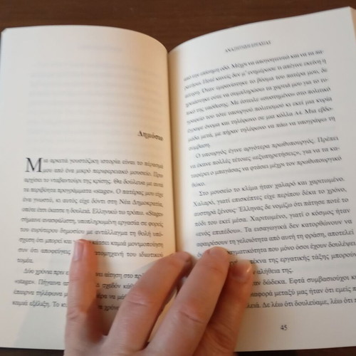 Anazitisi Ergasias novella new