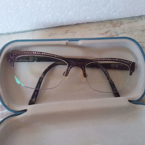Specsavers Marjoram eyeglasses like new, black and purple