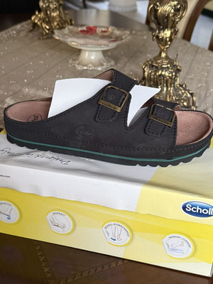 Scholl Air Bag sandals new, black, size 44