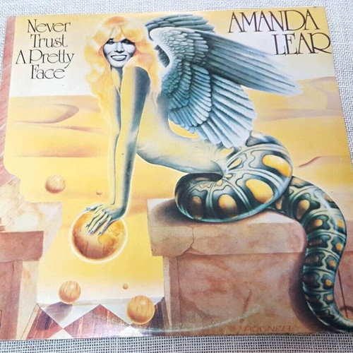 Amanda Lear Never Trust A Pretty Face LP used, R&B / Soul