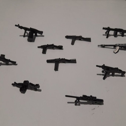 Lego City Agents WW II Premium Toy Guns Set of 11 New