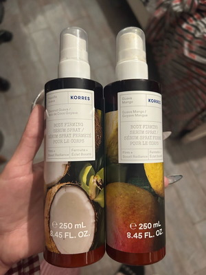 Korres body creams set like new