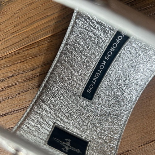 Christoforos Kotentos leather bracelet silver like new