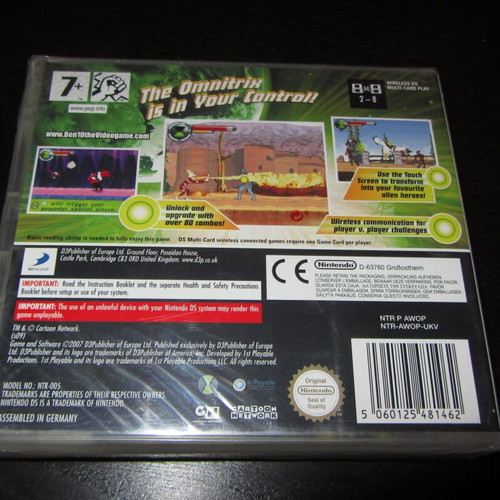Ben 10 Protector Of Earth Nintendo DS new sealed