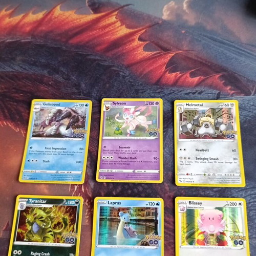 Pokemon cards Pokémon Go lot of 6 cards new in excellent condition