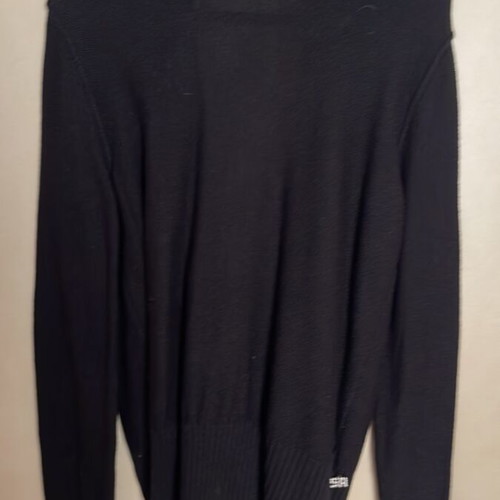 Sonia Rykiel black cardigan with sewn details like new, size M