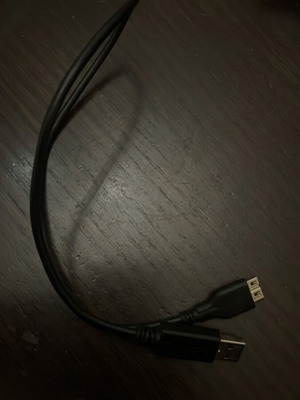 USB 3.0 to Micro-B cable used for external hard drive