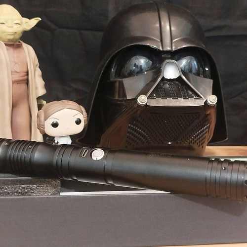 Lightsaber app controlled 115cm with metal hilt and RGB blade new