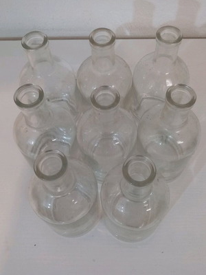 Nocturne glass bottles 250ml new, set of 8