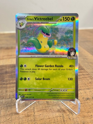 Pokemon Card Erika's Victreebel 006/217 holo Ascended Heroes like new