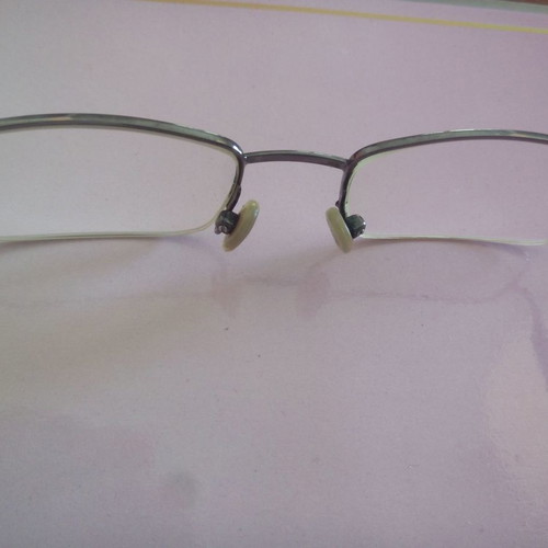 Metal glasses frame in bronze color like new