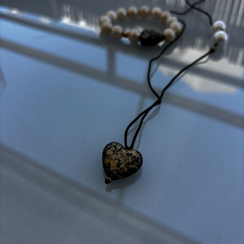 Handmade necklace and bracelet set