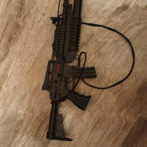 Toy gun used