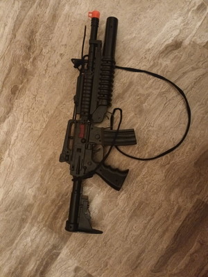 Toy gun used