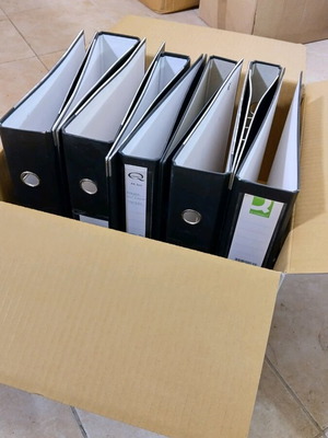 SKAG binders used, pack